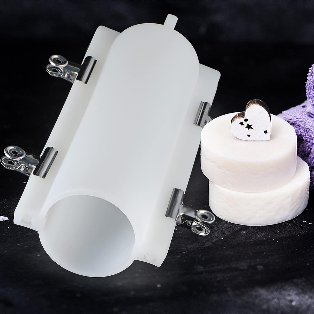 Soap Making Books - Big Cylinder Tube Soap Mold with