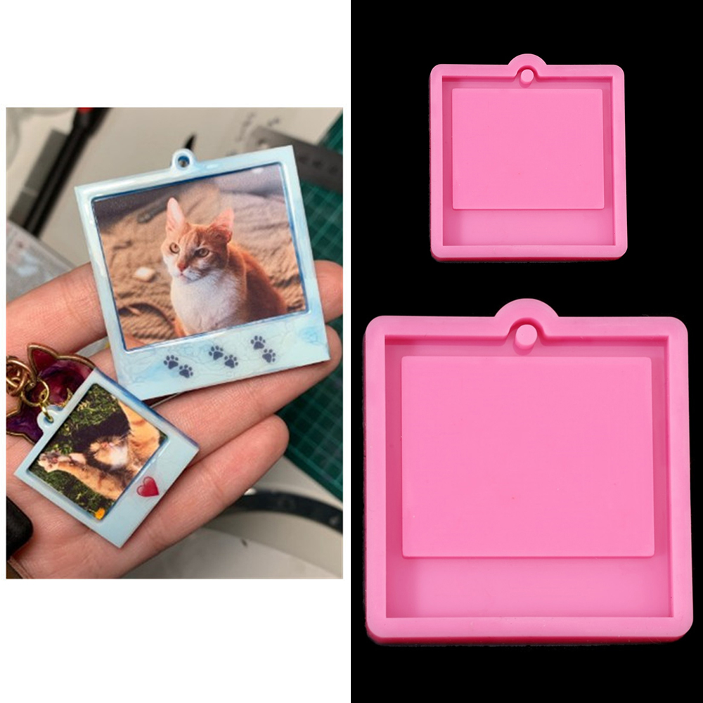 Soap Making Ideas - Photo Frame Epoxy Resin Keychain Mold