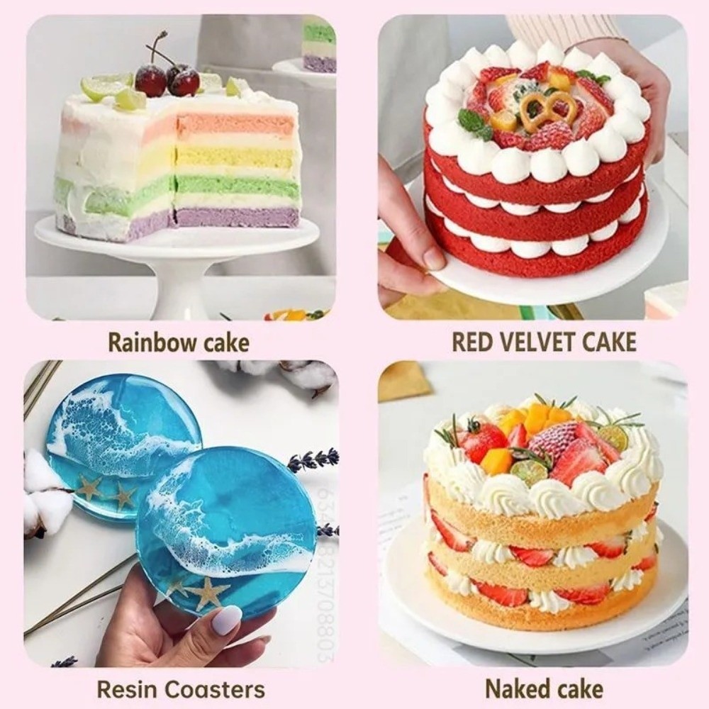Soap Making Homemade - Cylinder Shaped Silicone Baking Mold DIY