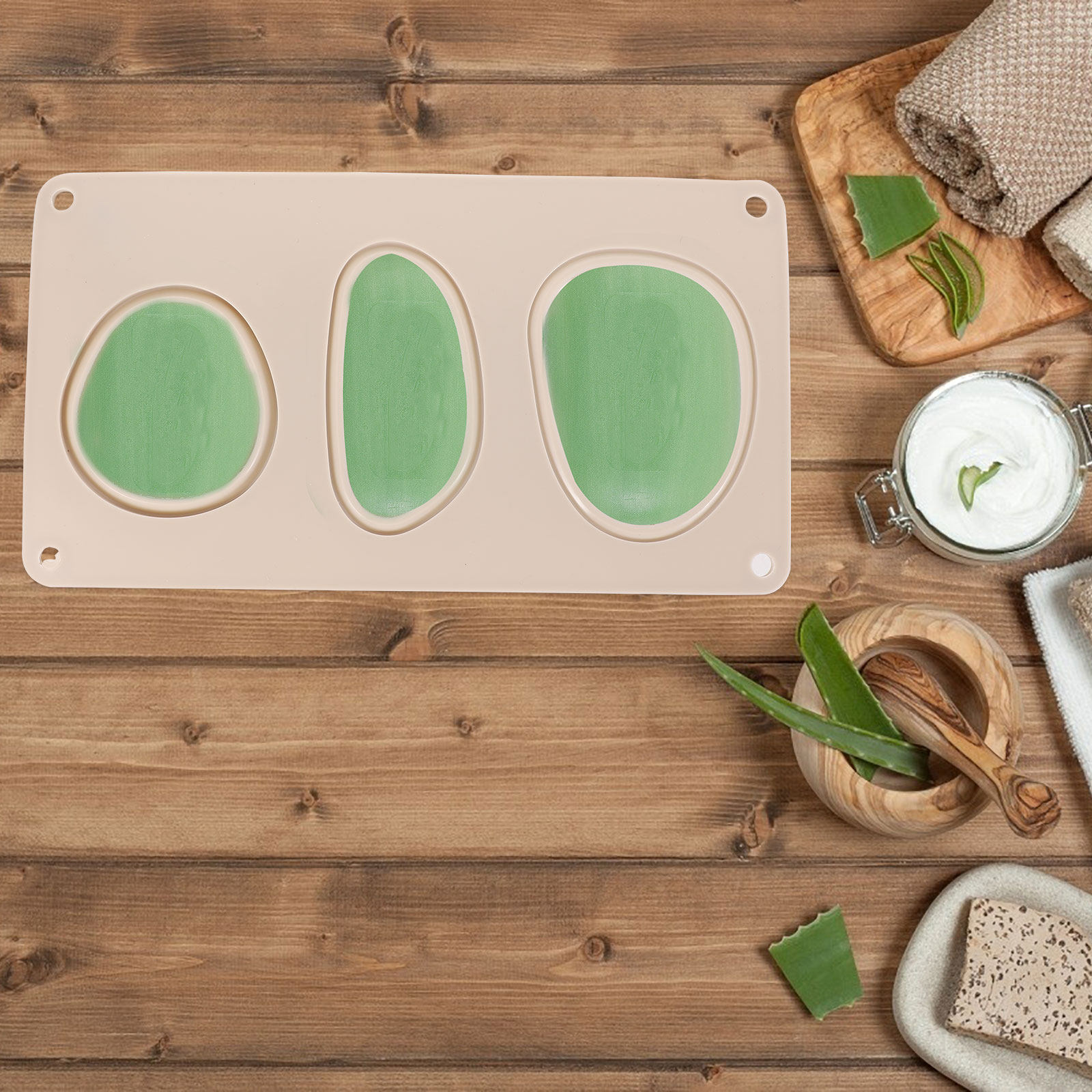 Soap Making Books - 1Pcs Silicone Manual Soap Mold Oval