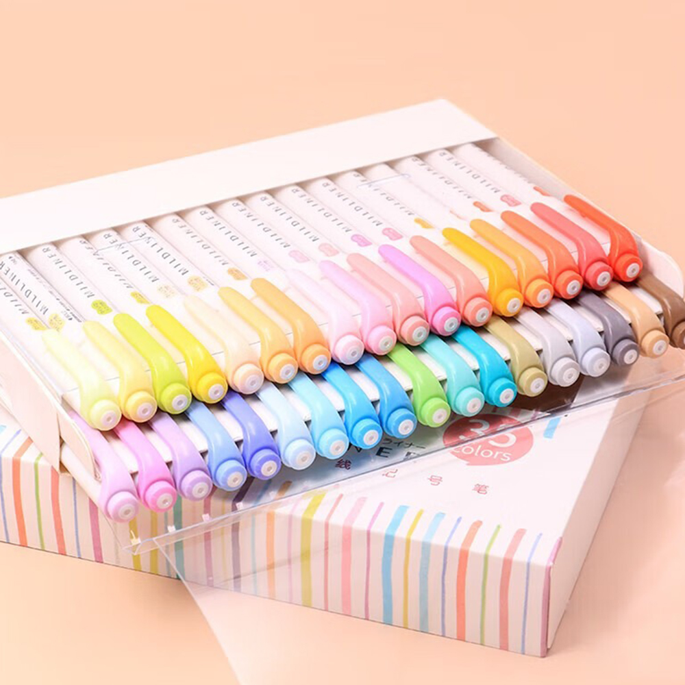 35 Color ZEBRA Mildliner Highl - Zebra Pen Mildliner ulasan dan harga