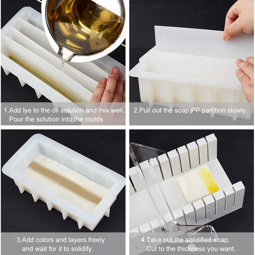 42oz Silicone Soap Mold with 5 - Soap Making Books ulasan dan harga