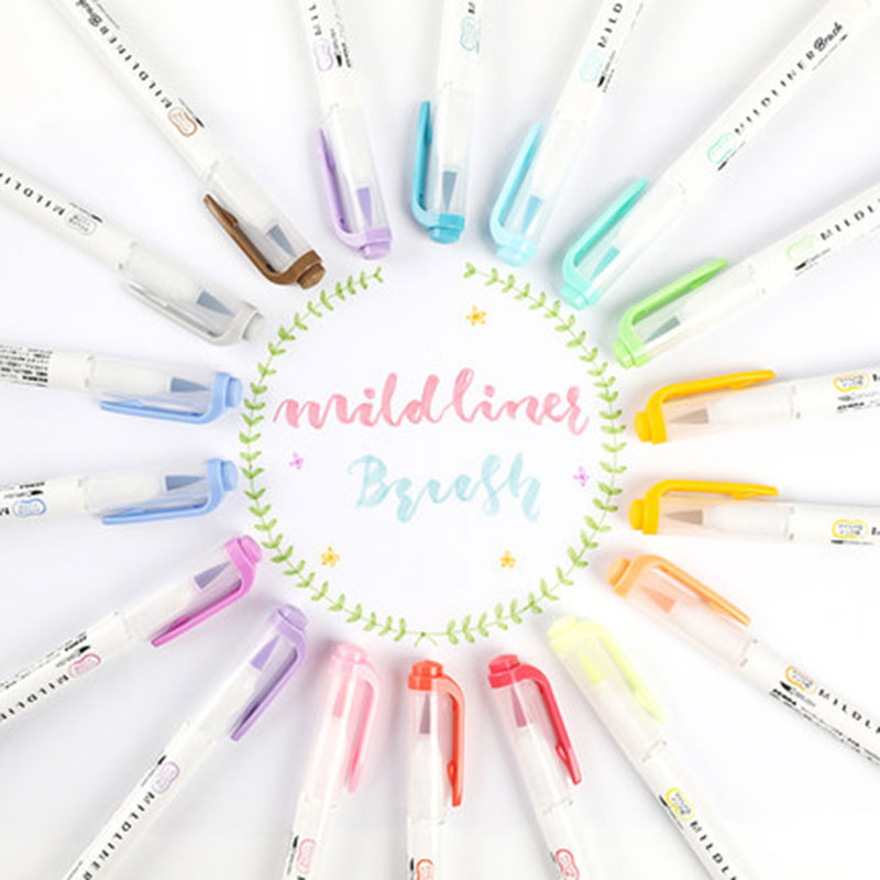 ZEBRA Dual-tip Highlighter Col - Zebra Pen Mildliner ulasan dan harga