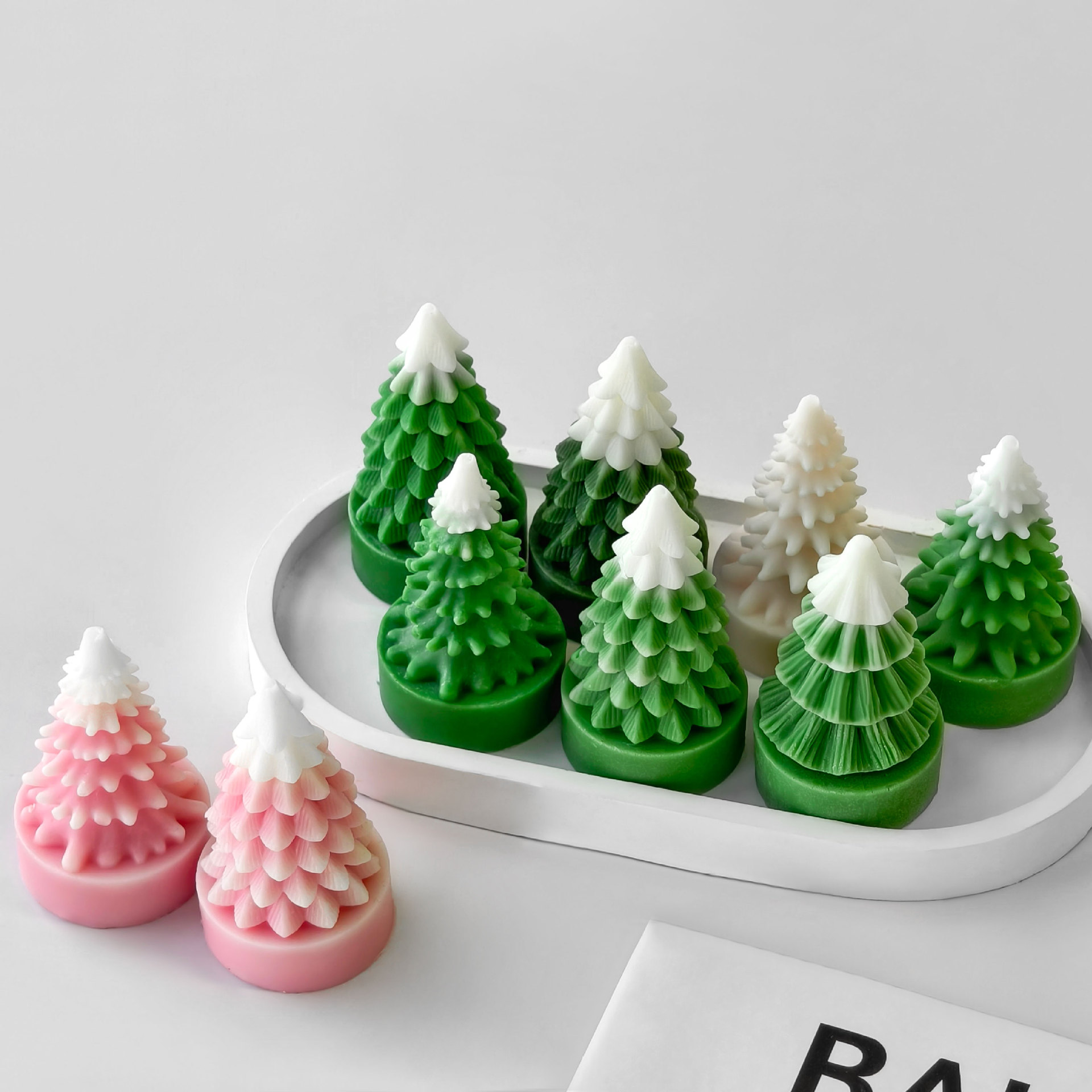 DIY Mini Christmas Tree Silico - Soap Making At Home ulasan dan harga