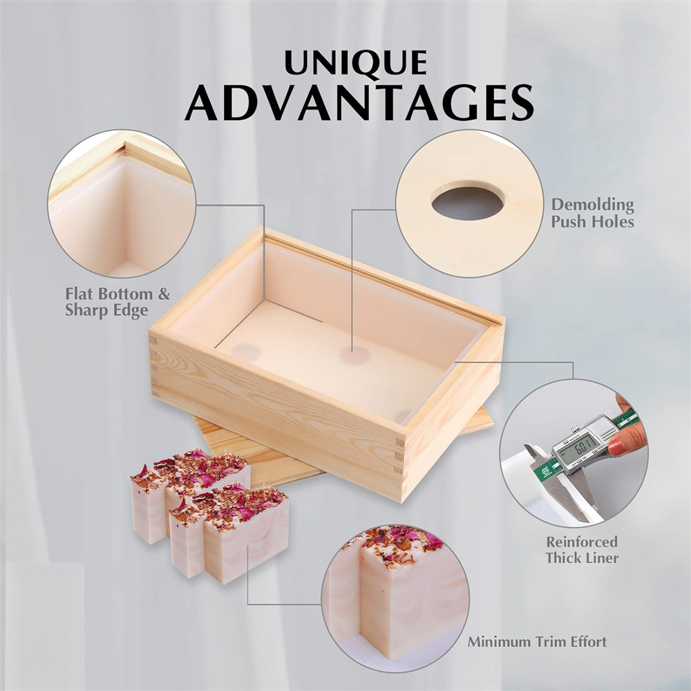 Large Soap Molds Rectangle Sil - Soap Making Ideas ulasan dan harga