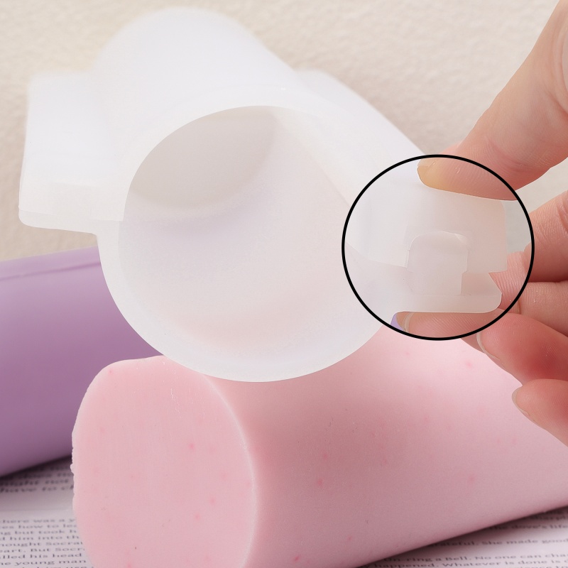 Long Heart Column Silicone Soa - Soap Making At Home ulasan dan harga