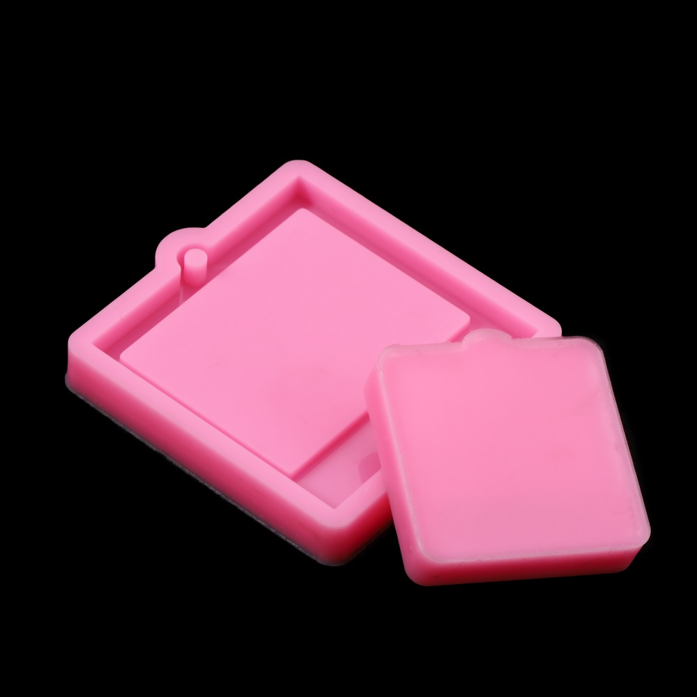 Photo Frame Epoxy Resin Keycha - Soap Making Ideas ulasan dan harga