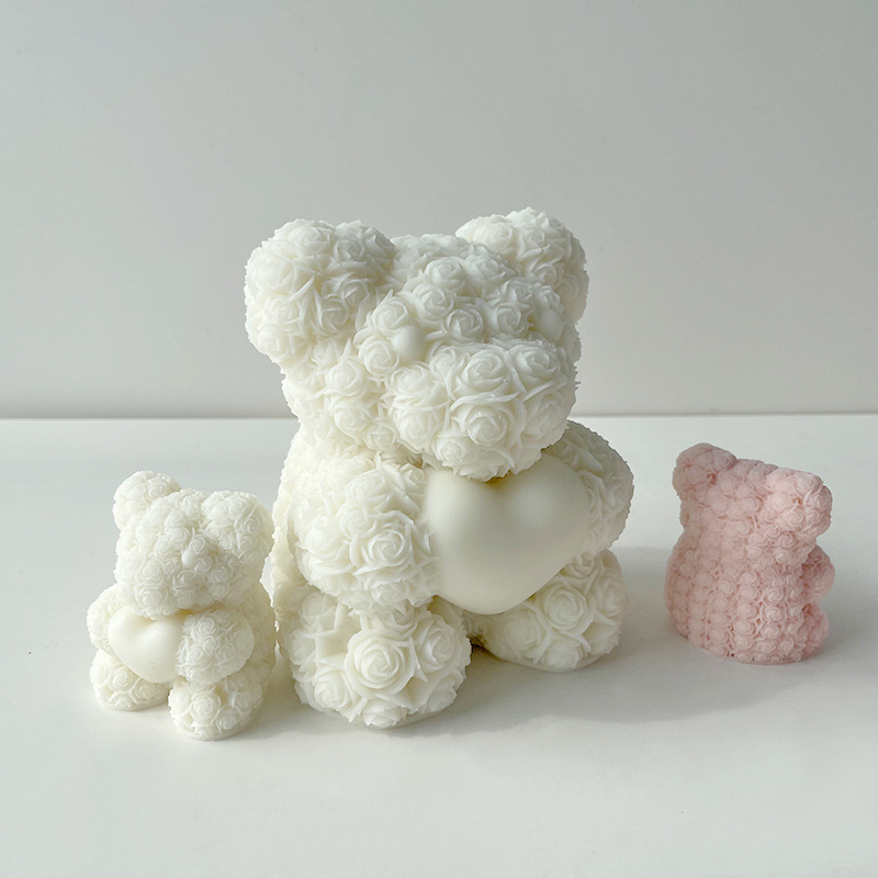 Valentine's Day Love Rose Bear - Soap Making At Home ulasan dan harga