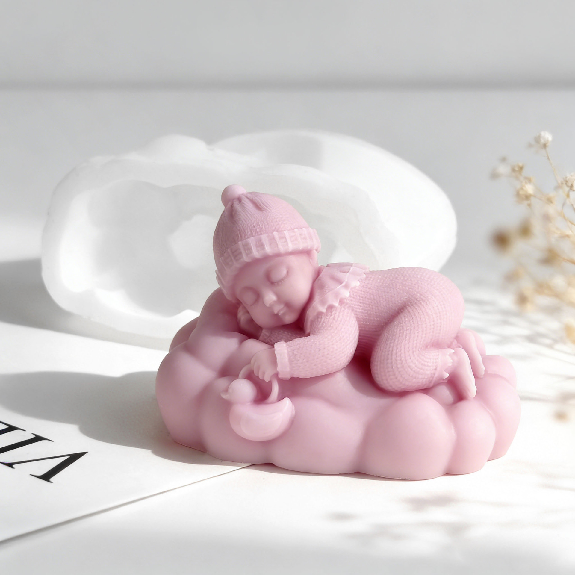 DIY Sleeping Baby Silicone Can - Soap Making At Home ulasan dan harga