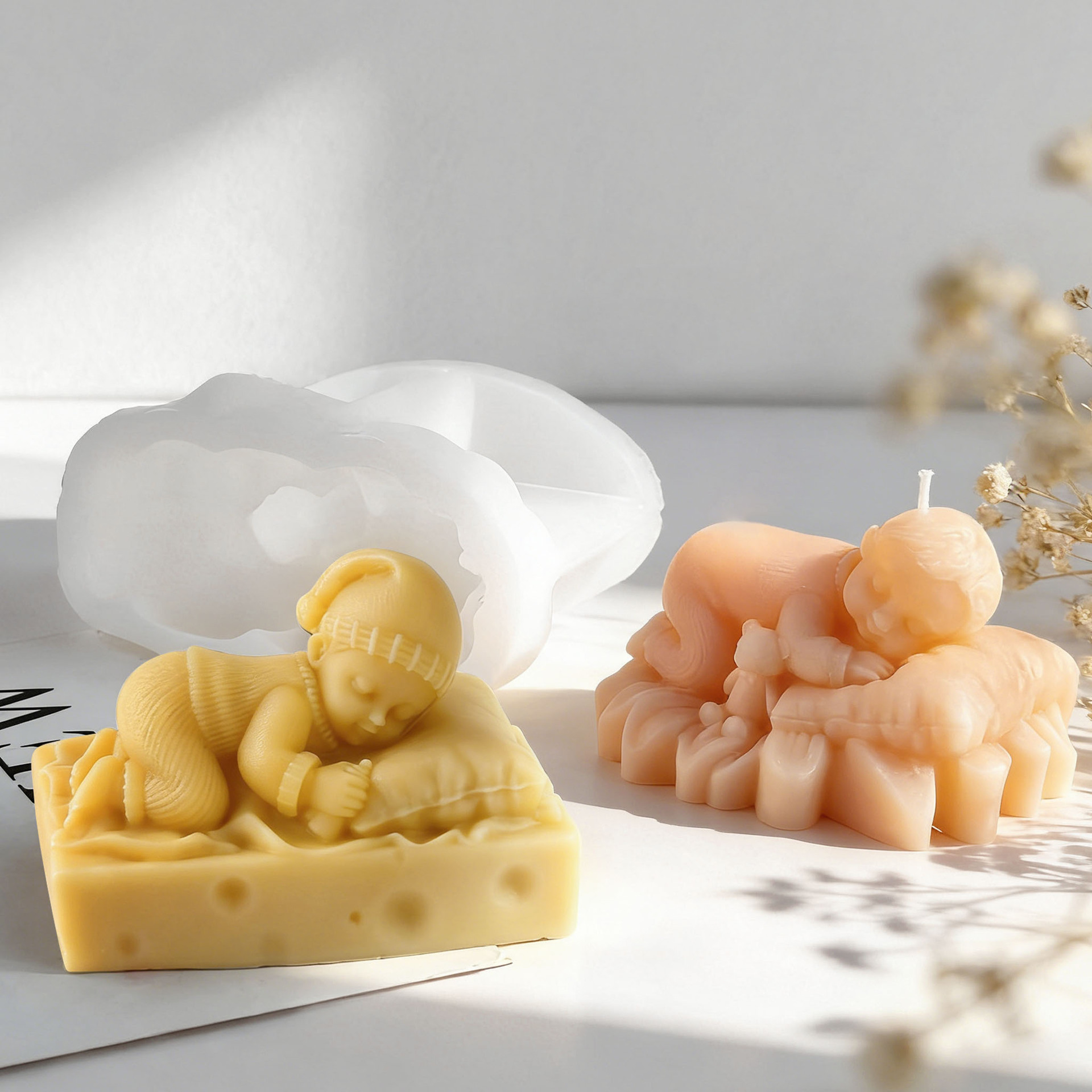 DIY Sleeping Baby Silicone Can - Soap Making At Home ulasan dan harga
