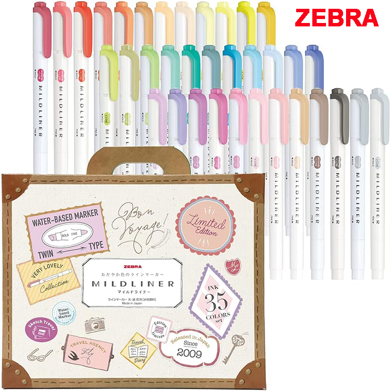 Zebra 25/35 Colors Mildliner H - Zebra Pen Mildliner ulasan dan harga