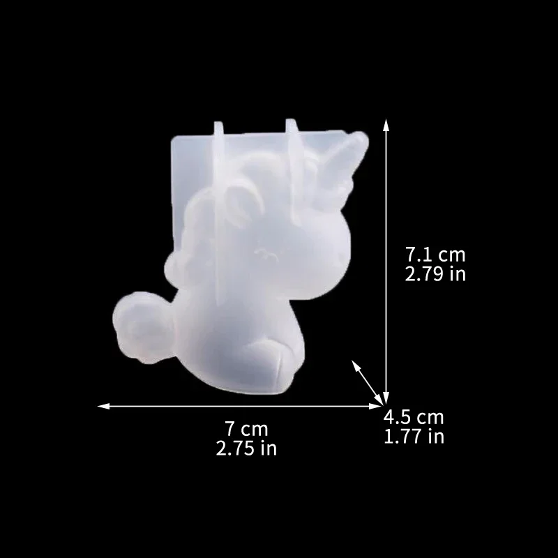 3D Geometric Silicone Unicorn  - Soap Making Ideas ulasan dan harga