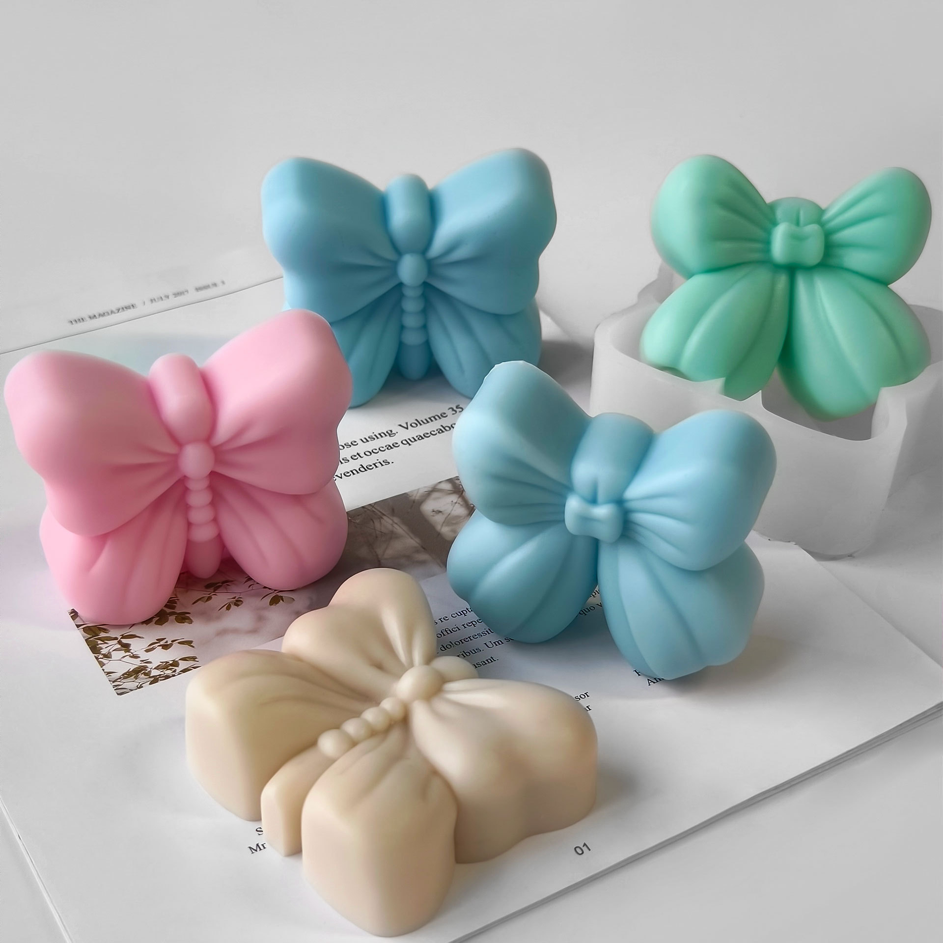 Butterfly Aroma Candle Plaster - Soap Making At Home ulasan dan harga