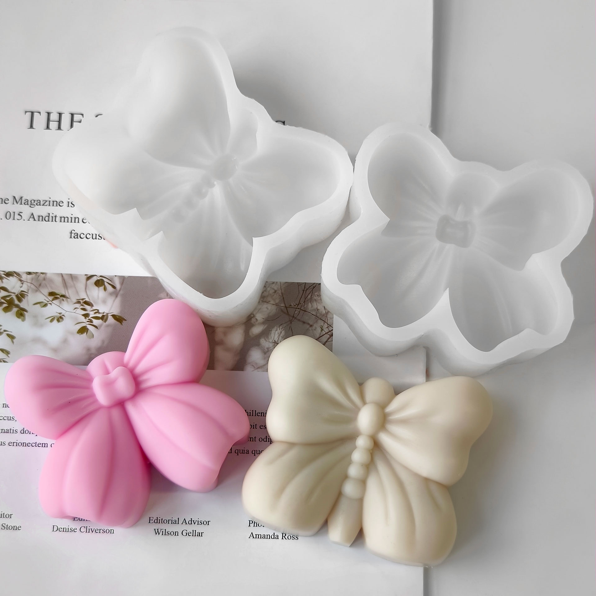 Butterfly Aroma Candle Plaster - Soap Making At Home ulasan dan harga