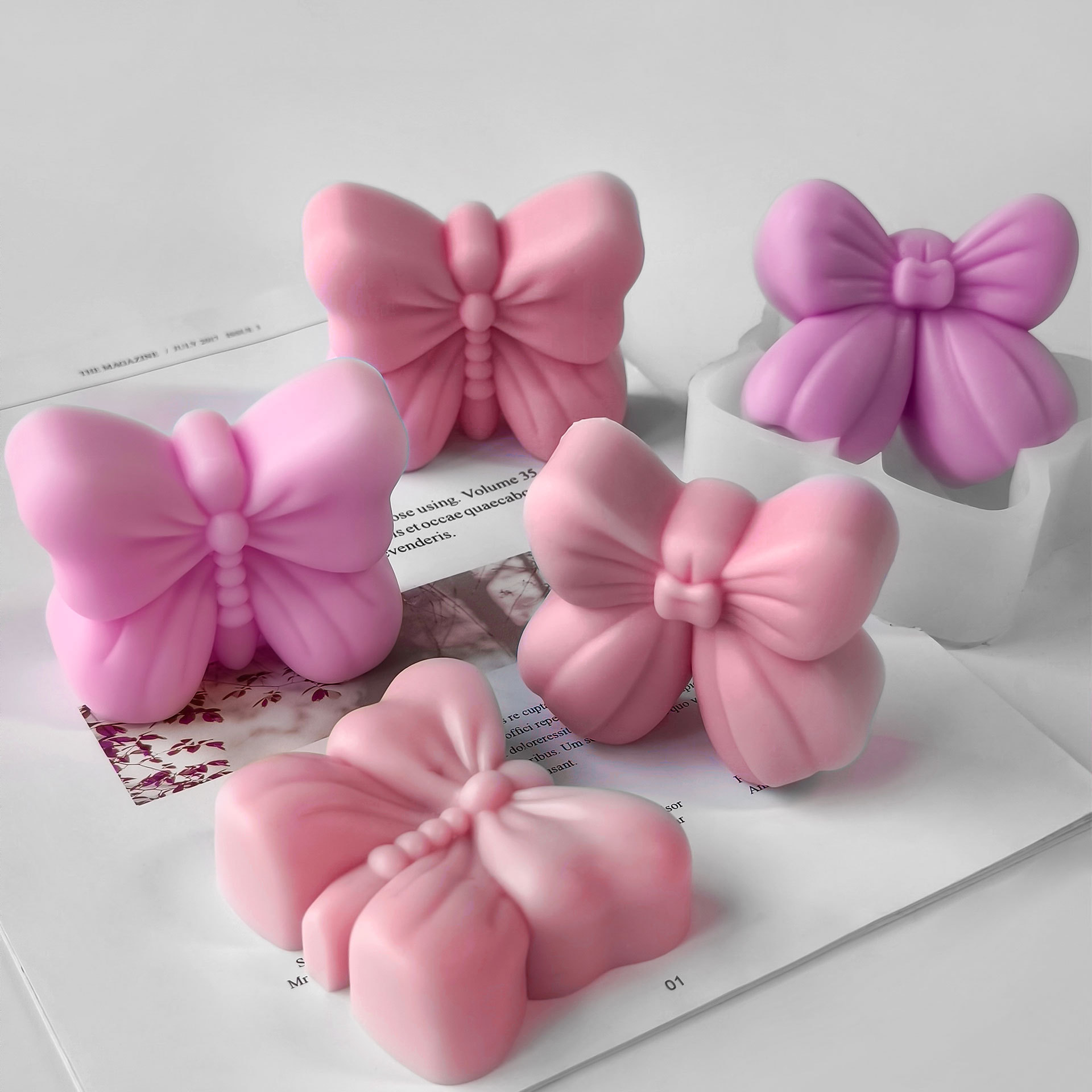 Butterfly Aroma Candle Plaster - Soap Making At Home ulasan dan harga