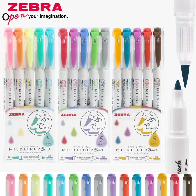 ZEBRA Mildliner Highlighters P - Zebra Pen Mildliner ulasan dan harga