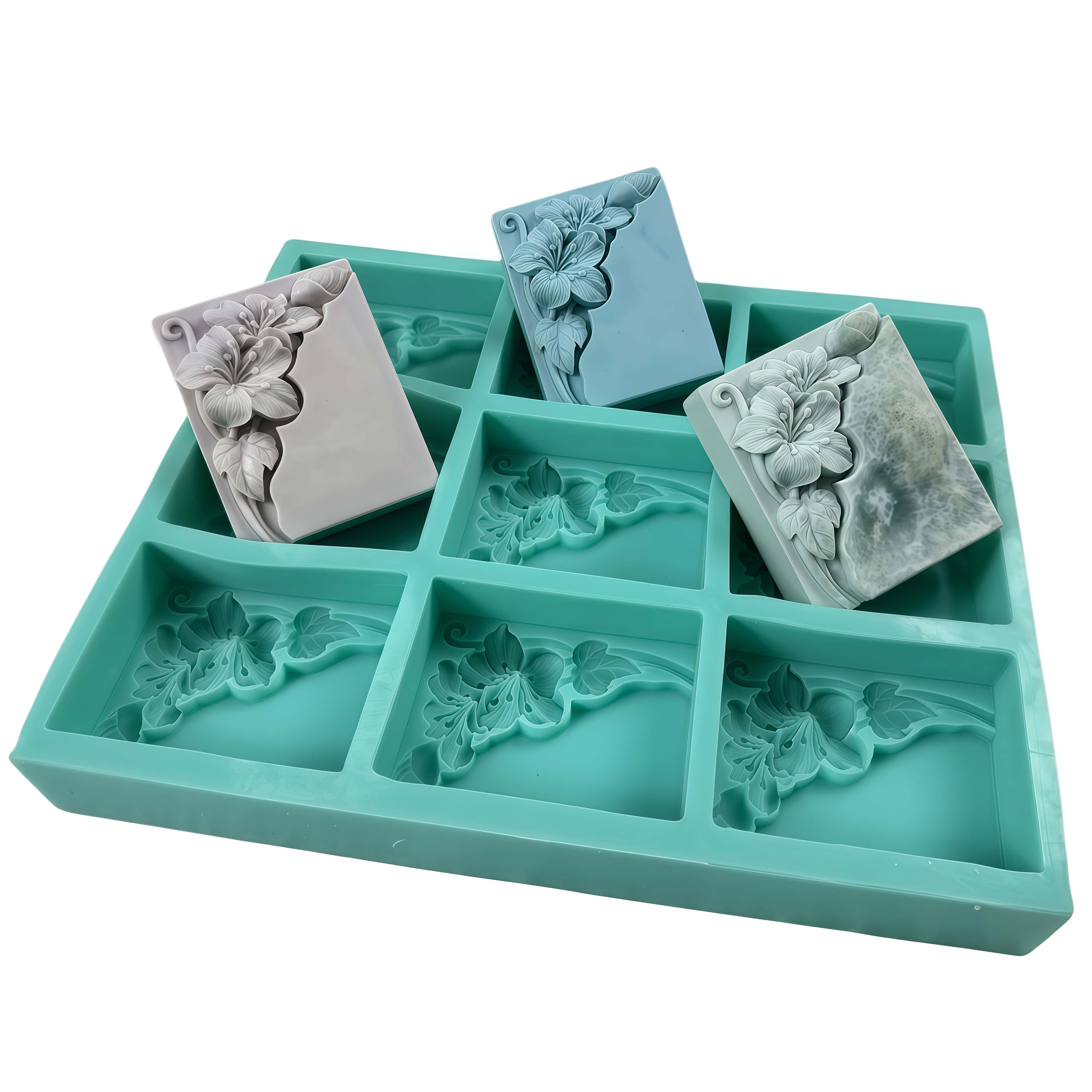 9 Cavities Tung Flower Soap Mo - Soap Making Books ulasan dan harga