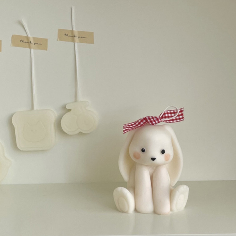 Sitting Rabbit Silicone Candle - Soap Making At Home ulasan dan harga