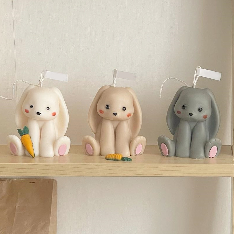 Sitting Rabbit Silicone Candle - Soap Making At Home ulasan dan harga