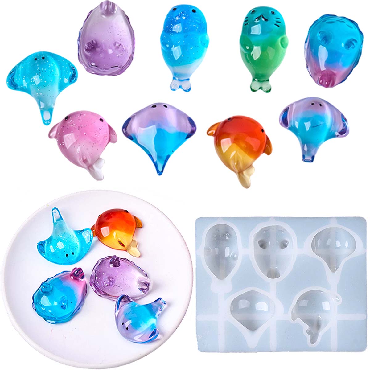 3D Healing Kawaii Manta Ray Wh - Soap Making Ideas ulasan dan harga
