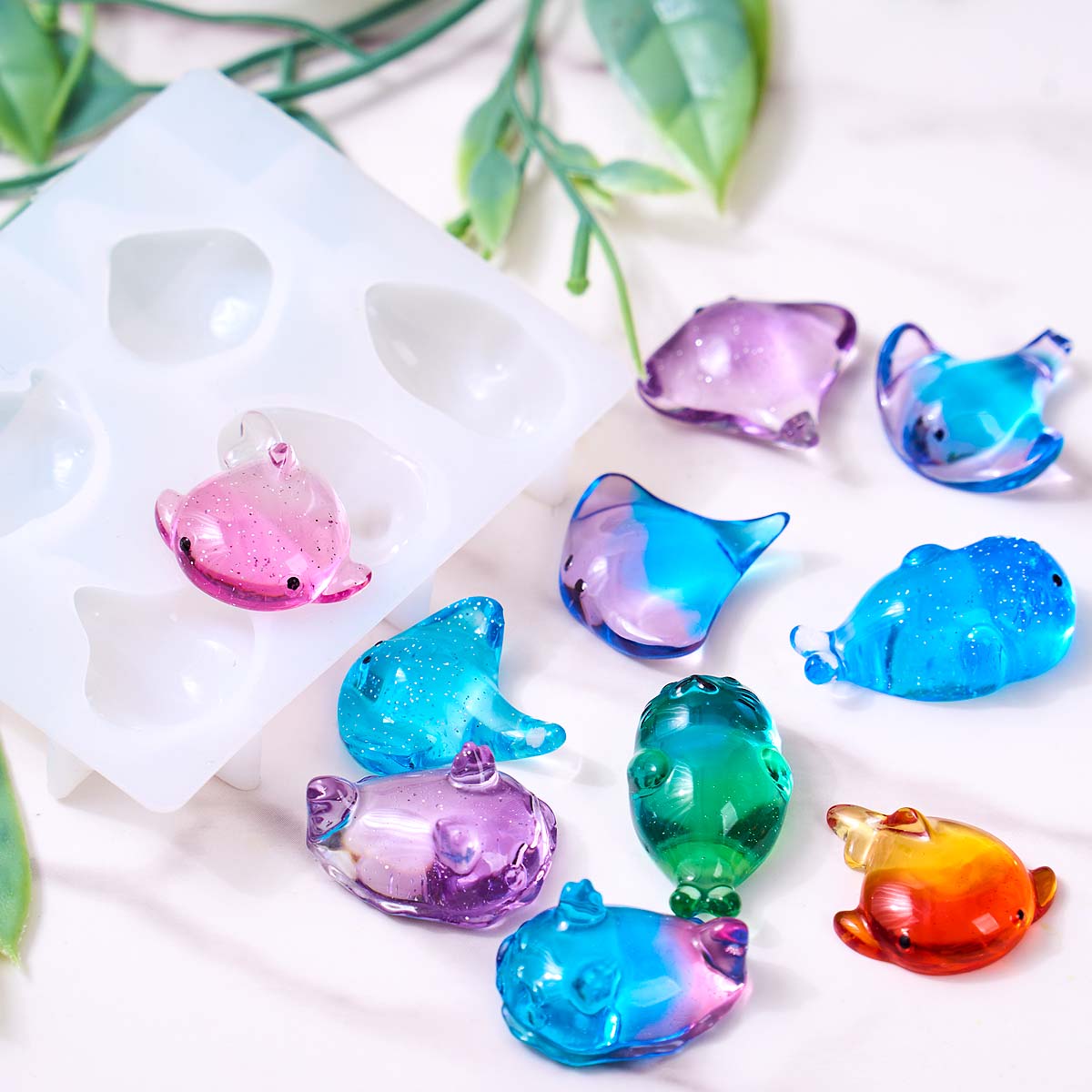 3D Healing Kawaii Manta Ray Wh - Soap Making Ideas ulasan dan harga