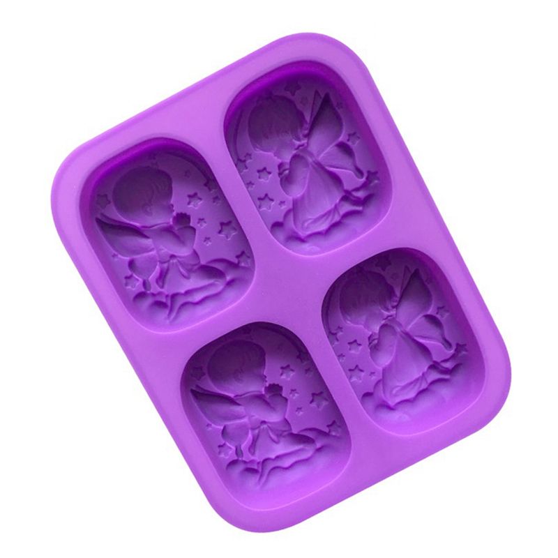 【Ship Within 1 Piece 4 Cavity  - Soap Making Homemade ulasan dan harga