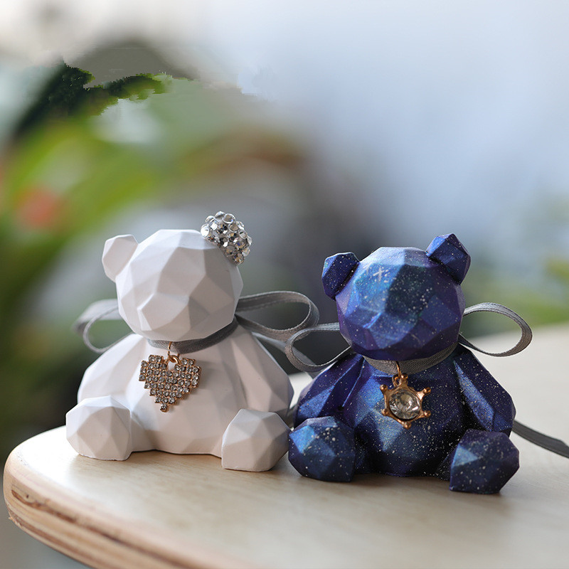 3D Stereo Bear Silicone Mold D - Soap Making At Home ulasan dan harga
