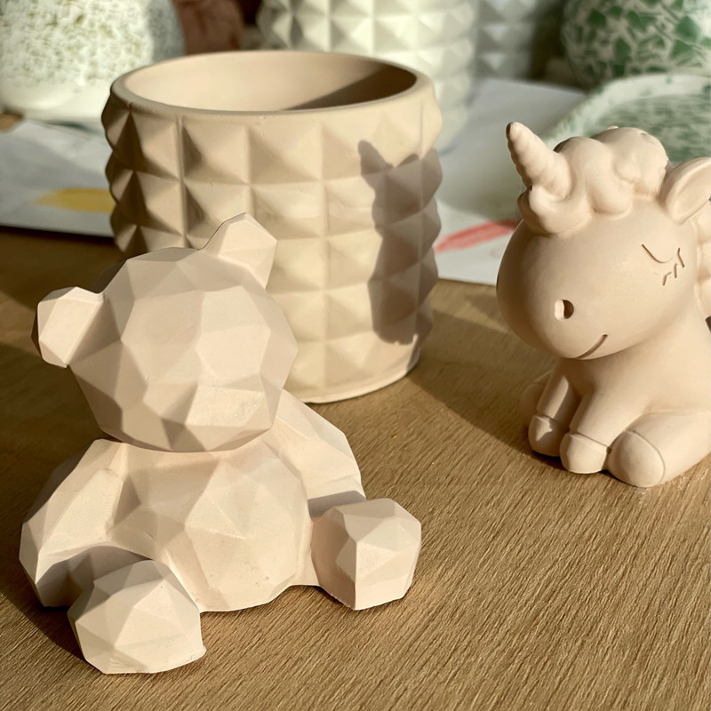 3D Stereo Bear Silicone Mold D - Soap Making At Home ulasan dan harga