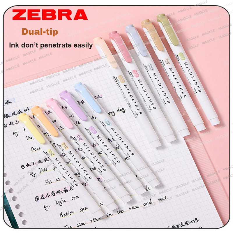 1pcs Zebra WKT7 Mildliner High - Zebra Pen Mildliner ulasan dan harga