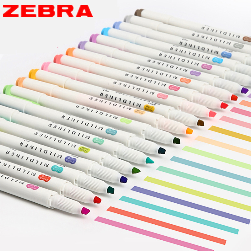 Zebra Handwriting Pen Mildline - Zebra Pen Mildliner ulasan dan harga