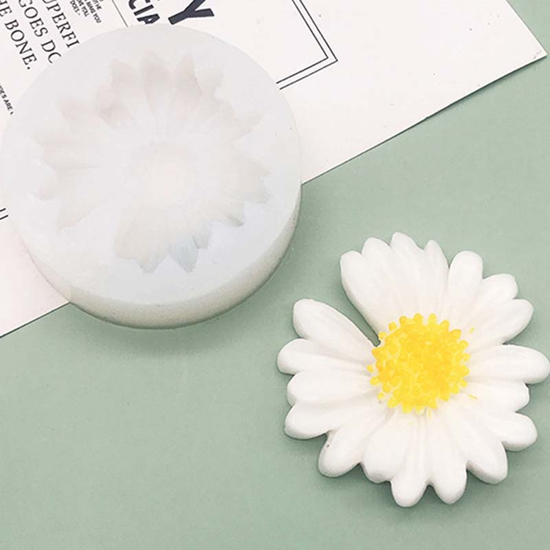 DIY Candle Silicone Mold Daisy - Soap Making At Home ulasan dan harga