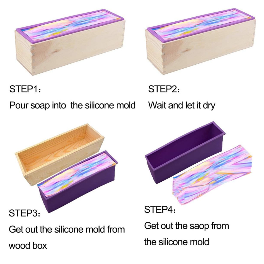 1.2L Silicone Soap Molds Kit 4 - Soap Making Books ulasan dan harga