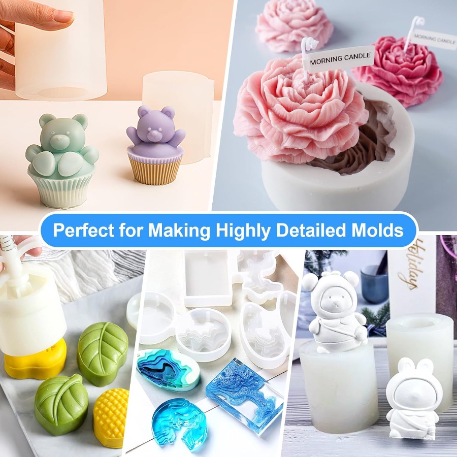 Silicone Mold Making Kit, 38.8 - Soap Making Ideas ulasan dan harga